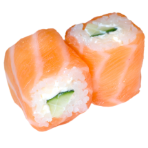 Saumon Roll Saumon Cheese concombre